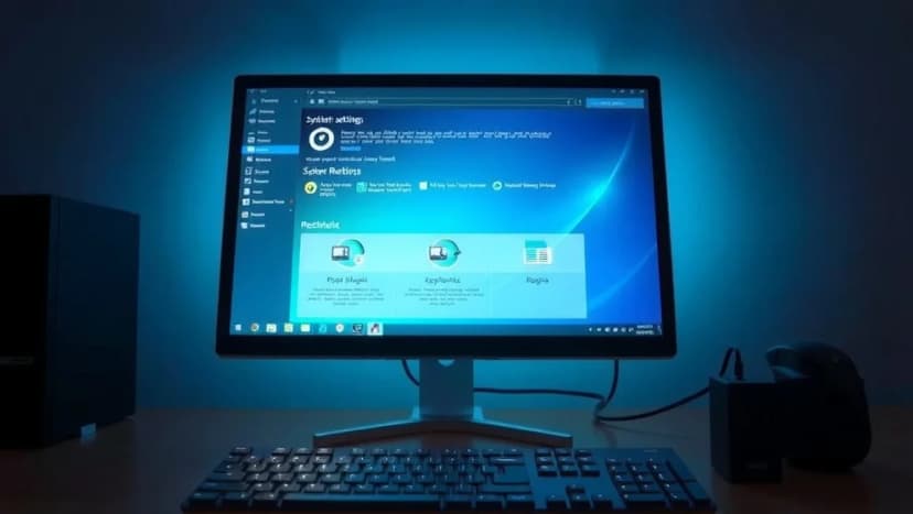 Återställa datorn utan att ta bort Windows