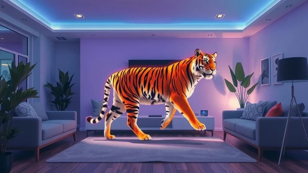 Hur fungerar 3D-djur i rummet