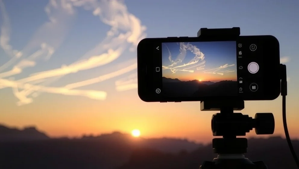 Hur gör du time lapse på iPhone