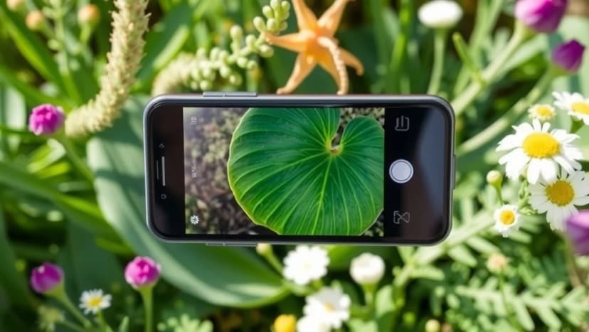 Plantnet app gratis för växtidentifiering