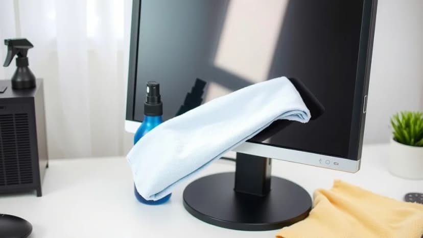 Så rengör du din datorskärm på rätt sätt