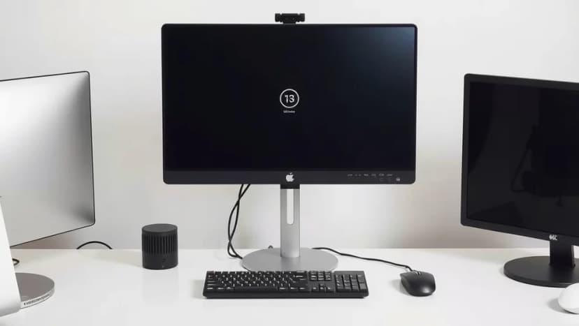 Två datorer en skärm hur det fungerar